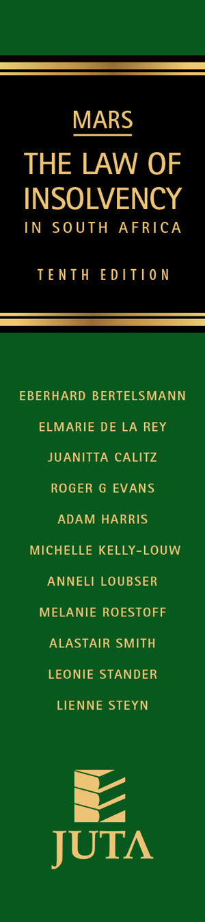 Mars the Law of Insolvency in SA