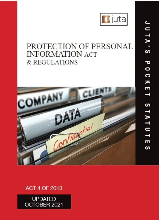 Protection of Personal Information Act 4 of 2013