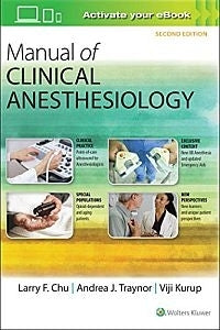 Manual of Clinical Anesthesiology
