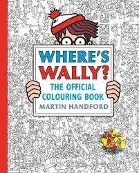 Wheres Wally the Official Colouring Book