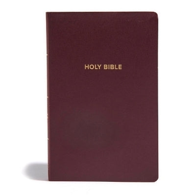 Csb Bible Burgundy Imitation Leather Gift and Award