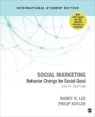 Social Marketing Behavior Change for Social Good