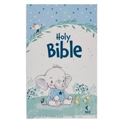 Nlt Elephant Baby Bible for Boys