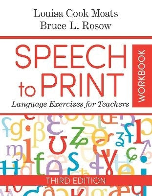 Speech to Print (Workbook)