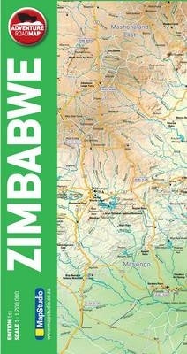 Zimbabwe Adventure Road Map
