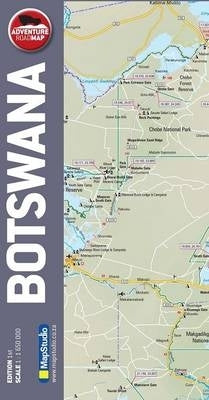 Botswana Adventure Road Map