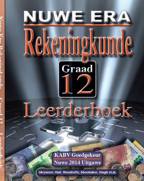 Nuwe Era Rekeningkunde Gr 12 Leerder Boek