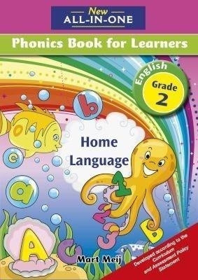 New All in 1 English Phonics Book for Learners Home Language Gr 2 (Learners Book)