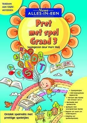 Nuwe Alles in 1 Pret Met Spel Gr 3