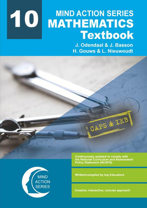 Mind Action Series Mathematics Gr 10 Textbook 2022 Ncaps PDF 1 Year Licence