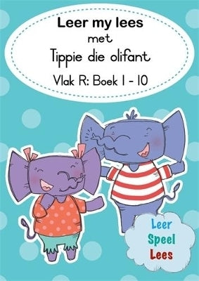 Leer My Lees Met Tippie Die Olifant Vlak R Boekpak Boek 1 Tot 10