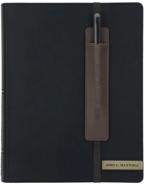 2026 John C Maxwell Executive Daily Planner 2026 [Black Imitation Leather] [Us A4]