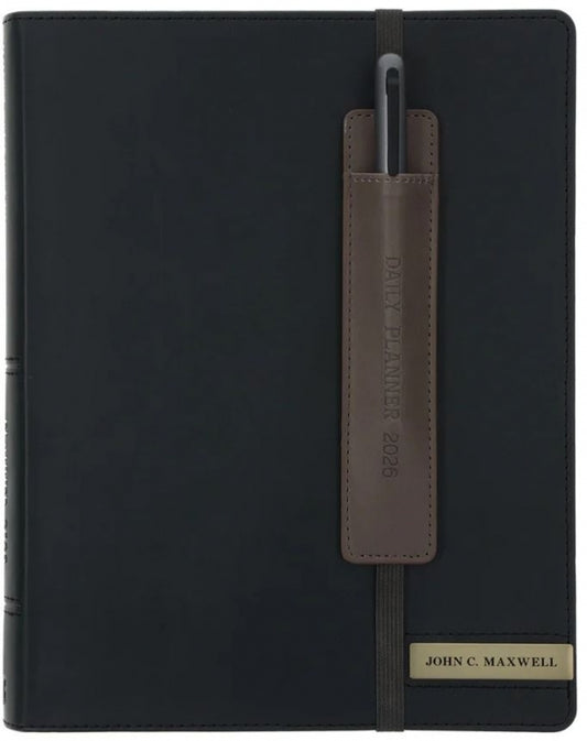 2026 John C Maxwell Executive Daily Planner 2026 [Black Imitation Leather] [Us A4]