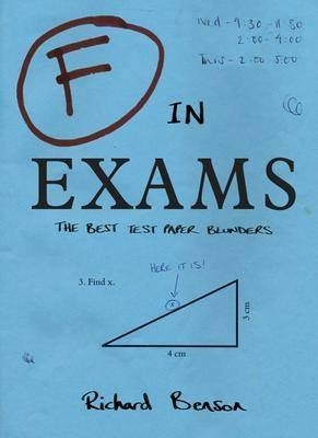 F in Exams the Funniest Test Paper Blunders