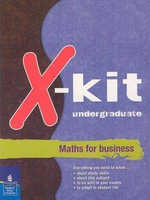 Maths for Business (X Kit Undergruate )