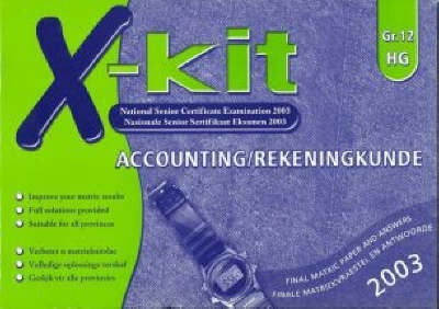 Accounting Hg Gr 12 (X Kit Exam Papers)