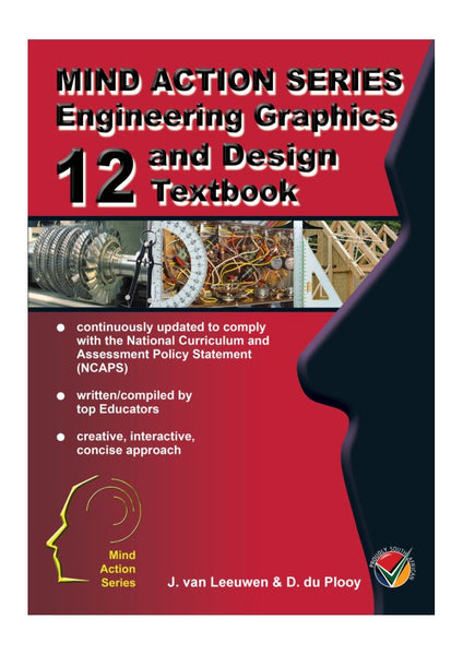Mind Action Series Engineering Graphics and Design Gr 12 (Textbook Ncaps)