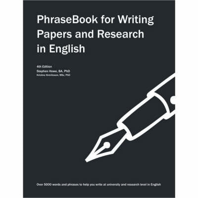Phrasebook for Writing Papers and Research in English