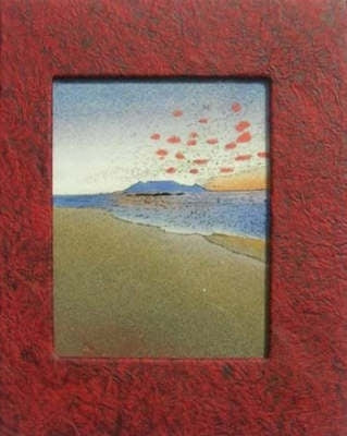 Cape Town Sunset Gemstone Art Travel Journal