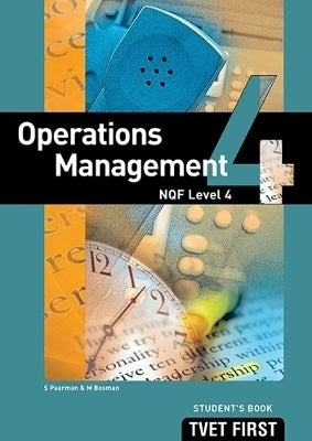 Operations Management NQF (Level 4) (Students Book)