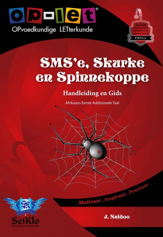 Op Let Smse Skurke En Spinnekoppe (Eat) Gr 8-9 (Handleiding En Gids)