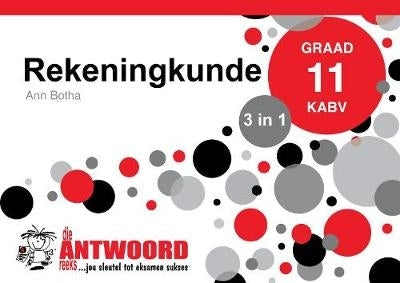 Rekeningkunde Gr 11 (3 in 1) (Caps) (Die Antwoordgids)