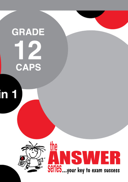 Answer Series Gr 12 Accounting 2I N 1 Caps (Study Guide)