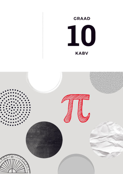 Answer Series Gr 10 Wiskunde 3In1 Kabv (Studiegids)