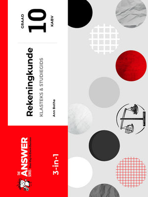 Answer Series Gr 10 Rekeningkunde 3In1 Kabv (Studiegids)