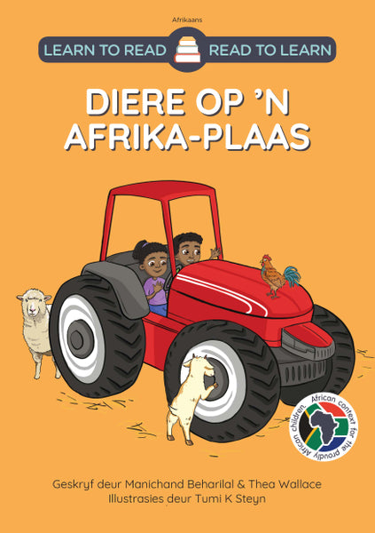 Learn to Read Read to Learn Diere Op N Afrika-Plaas