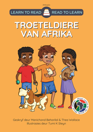 Learn to Read Read to Learn Troeteldiere Van Afrika