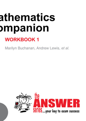Answer Series Gr 8 Mathematics Companion Workbook 1 Caps (Study Guide)