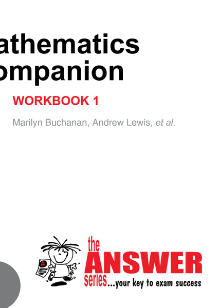 Answer Series Gr 8 Mathematics Companion Workbook 1 Caps (Study Guide)