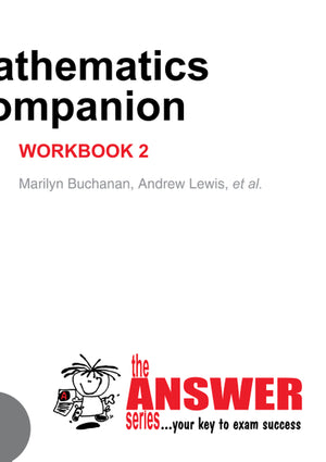 Answer Series Gr 8 Mathematics Companion Workbook 2 Caps (Study Guide)
