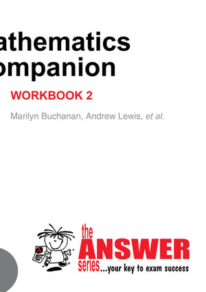 Answer Series Gr 9 Mathematics Companion (Workbook 2) (Study Guide)