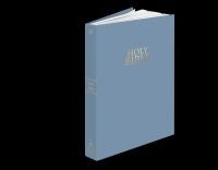 Niv Bible Vinyl Giant Print Steel Blue