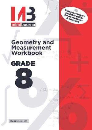 Mindbourne Geometry and Measurement E Workbook Gr 8