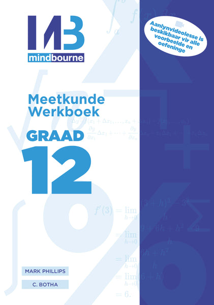 Mindbourne Meetkunde En Meting E Werkboek Gr 12