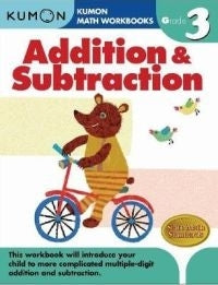 Math Workbooks Gr 3 Addition and Subtract
