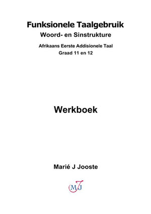 Funksionele Taalgebruik Boek 1 Graad 11 En 12
