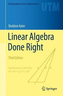 Linear Algebra Done Right (H/C)