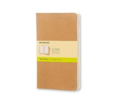 Moleskine Cahier Large Natural Plain