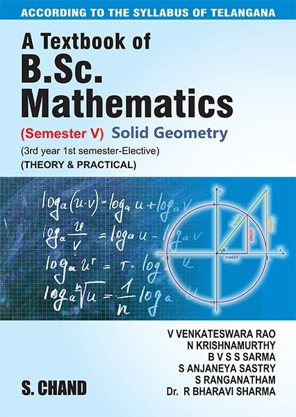 Textbook of B Sc Mathematics Solid Geometry