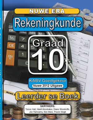 Nuwe Era Rekeningkunde Gr 10 Leerder Boek
