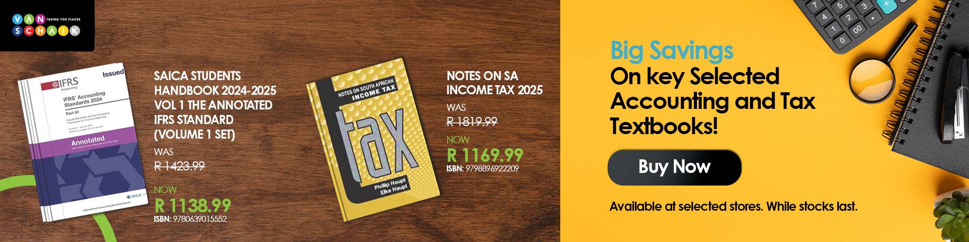 Tax and Accounting Textbooks special