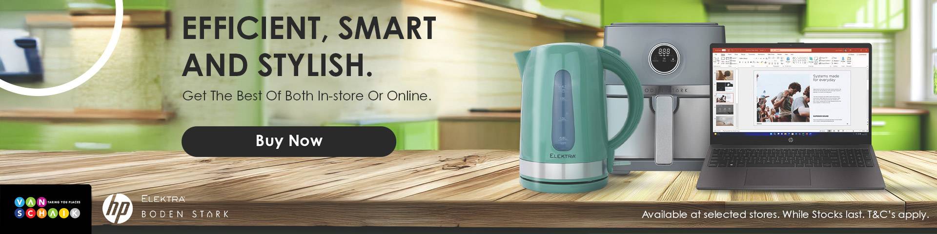 Small Appliances and Laptops