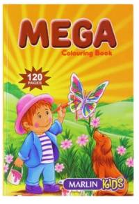 COLOURING BOOK MARLIN KIDS MEGA 120PG