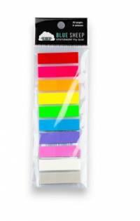 INDEX TAGS 10 COLOR BLUE SHEEP