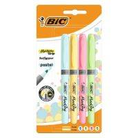 BIC GRIP PASTELL HIGHLIGHTERS