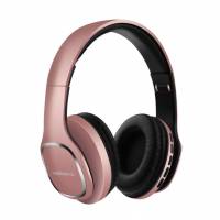 HEADPHONES VOLKANO PHONIC SERIES BLUETOOTH FULL SIZE ROSE GOLD